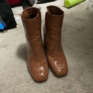 Madden Girl leather ankle boots